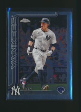2025 Topps Chrome #139 Ben Rice Rookie RC New York Yankees QTY Available picture