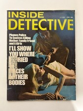 Inside Detective Magazine August 1977 Crime True Story Vintage Ads picture