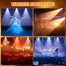 150W PinSpot Light Stage Light Zoom Focus DMX Sound Active Warm+Cool White picture