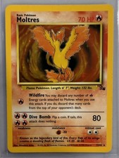 Moltres 12/62 Fossil Holo picture