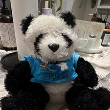 Born to the Planet panda Plush, blue 