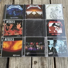 Metallica CD Lot of 12 Load , Garage Inc , Black , S&M , Kill'em All, Master Of picture