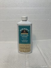 Formby's Tung Oil Finish High Gloss Wood Protector Large 16oz Vintage Bottle New picture