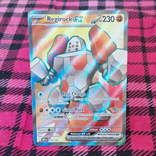 Pokemon TCG Regirock ex 214/182 Destined Rivals UR FA Holo EN picture
