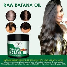 Aromatique Raw Batana Oil Unrefined Cold Pressed Hair Growth Nourishment 100 gm picture