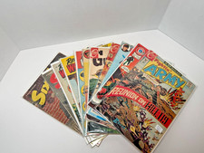 Six-Gun Heroes Western Hero Fawcett Charlton War 33 Comic Lot Fightin Army picture