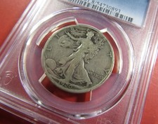 1920 50c PCGS VG08. Choice original early date Walking Liberty. (826127) picture