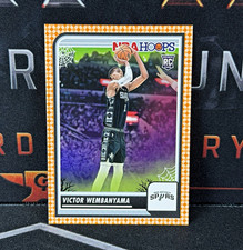 Panini 2023-24 Haunted Hoops Victor Wembanyama Orange RC #108 Spurs picture