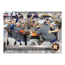 Houston Astros - 2022 MLB TOPPS NOW® Card 1160 WORLD SERIES CHAMPIONS picture