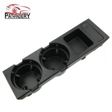 Black Front Center Console Cup Holder Coin Holder For BMW E46 51168217953 325i picture