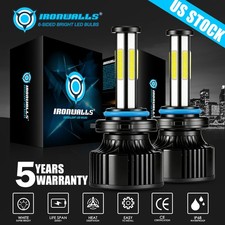 6-Sides 9006 LED Headlight Super Bright Bulbs Kit White 6500K 2800000LM Low Beam picture