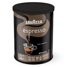 Lavazza Espresso Ground Coffee, Medium Roast, 100% Arabica, 8 oz Tin (Pack of 4) picture