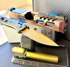 Custom Slide For Glock 19 Gen 3 RMR Cut Complete Guncandy G19 Upper +FREE KNIFE picture