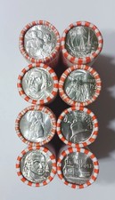 8 Rolls Constitution Declaration War Mayflower 2026 Quarters 1 ea P & D MIX ends picture