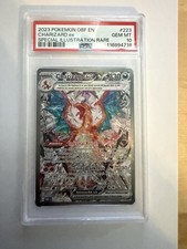 2023 POKEMON OBSIDIAN FLAMES SPECIAL ILLUSTRATION RARE #223 CHARIZARD EX PSA 10 picture