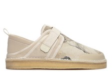 Clarks Originals Mens Trek Taiyo  Off White Camo Suede Casual  Shoes 26166286 picture