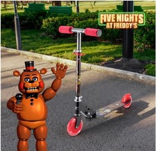 Five Nights at Freddy's 2-Wheel Folding Scooter Brand New In Box FNAF picture