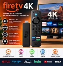 NEW Amazon Fire TV Stick 4K Streaming Media Player w/ Alexa Voice Remote + WiFi picture