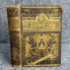 1870 Elizabeth Barrett Browning Poetical Works Florence Edition Illustrated picture