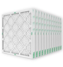 20X20X2 MERV 8 Pleated AC Furnace Air Filters.  12 Pack picture