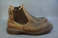 UGG Biltmore Mens US Size 12 Oak Brown Leather Waterproof Pull On Chelsea Boots picture