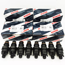 8 NEW BOSCH OEM '92-'05 6.5l Turbo Diesel Fuel Injectors 65 Chevy GMC injection picture