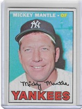 1967 Topps Mickey Mantle - #150 Yankees HOF (VG-EX) picture