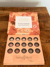 Laura Geller Neutral Wardrobe Baked Eyeshadow Palette 15 Shades NEW picture