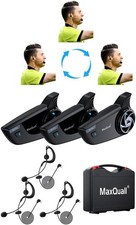 Maxquall S8 Pro Wireless Referee Headset Communication System – 3-Person Set picture