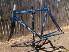 Eddy Merckx Cross Aluminum Frameset with Carbon Fork 56cm Campagnolo Headset picture