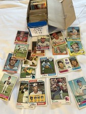 Lot Of Over 300 Topps Baseball 73,74,75, 76, Minor Stars And Commons  picture