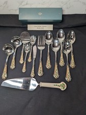 New Vintage LENOX HOLIDAY Kirk Stieff Collection Hostess Flatware Set picture