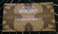 world of Warcraft Sunflicker driftmoth pet Blizzcon exclusive picture