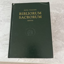 Nova Vulgata Bibliorum Sacrorum Editio 1979 Hardcover picture