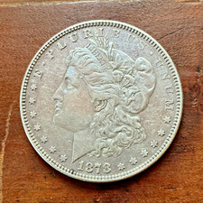 A Rare 1878  8 Tail Feather Morgan Silver Dollar picture