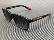 PRADA LINEA ROSSA PS 05YS 1AB09U Black Grey Gradient Men's 58 mm Sunglasses picture
