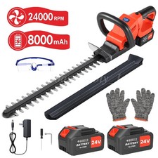 22Inch Cordless Hedge Trimmer Cordless Electric Hedge Trimmer w/2* 24V Battery picture