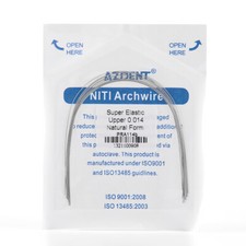 AZDENT Dental Orthodontic Super Elastic Niti Arch Wire Round Natural Nature Form picture