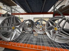 20 FERRARI F8 TRIBUTO OEM STOCK FACTORY SET SILVER GENUINE RIMS WHEELS 861242 picture