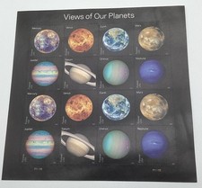 Views of Our Planets: Sheet of 16 Stunning Forever Stamps (2015, USA, #5069-76) picture