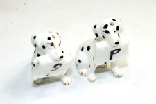 Dalmatian Salt Pepper Dog Puppy Shakers Japan 1 3/4