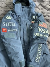 Kappa USA Ski Team Olympic Parka Jacket Women’s Small Team Issued Stifel Toyota  picture