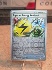 Superior Energy Retrieval 189/193 Uncommon Paldea Evolved Pokemon Reverse Holo picture