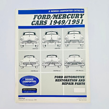 Dennis Carpenter 1949/1951 Ford/Mercury Classic Car Parts Catalog 1998 23C picture