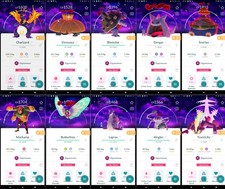Shiny Gigantamax Max Finale Dark Skies Background - PTC 80K Dust -Trade 20K Dust picture