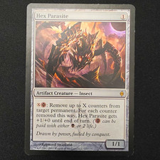 Hex Parasite 137 Regular Rare Artifact Creature New Phyrexia 2011 English picture