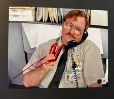 Stephen Root Rare signed autographed Milton Office Space 8x10 photo Beckett BAS picture