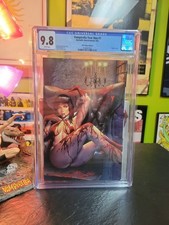 Vampirella Year One #1 CGC 9.8 Dynamite 2022 John Vasquez Virgin Variant Cover picture