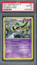 2012 Pokemon Black & White Plasma Storm Gallade Holo #61 PSA 10 picture