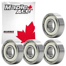 608-ZZ Ball Bearing 8x22x7mm 608 ZZ Metal Shielded (Qty 4) picture